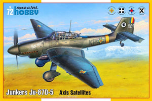 Maquette Special Hobby 72448 Junkers Ju-87D-5 « Satellites de l&amp;#39;Axe » au 1/72