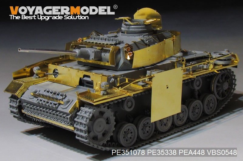Voyager Model PE351078A WWII German Pz.KPfw.III Ausf.M basic for Takom 1/35 – immagine 3