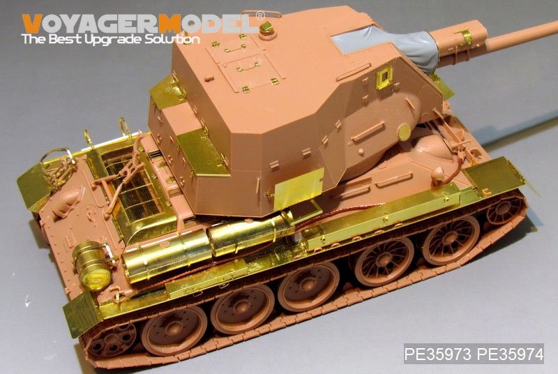 Voyager Model PE35973 Egyptain T-34/122 S.P.G Basic For RFM 5013 1/35 – zdjęcie 18