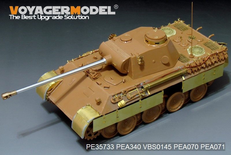 Voyager Model PE35733 WWII German Panther D Basic (For ZVEZDA 3678) 1/35 – Bild 3