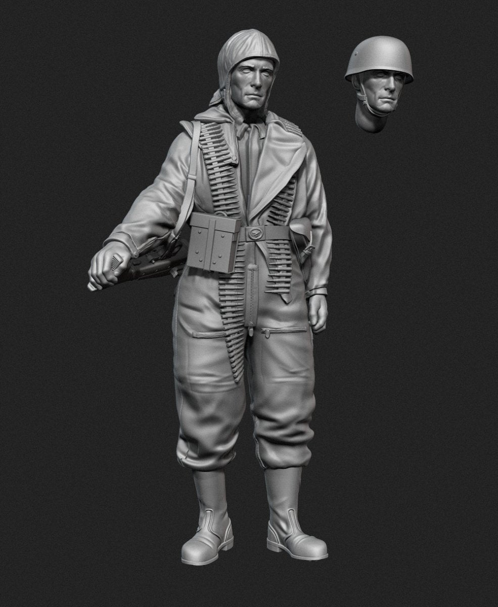 Panzer Art FI35-132 German fallschirmjäger Oder Front No.2 1/35 – Bild 6