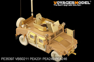 Porte blindée Voyager Model PEA246 pour Humvee moderne (pour Tamiya/Bronco) 1/35 – image 3