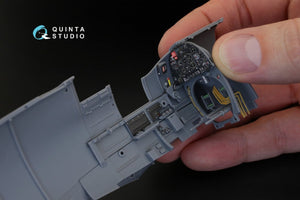 Quinta Studio QD32018 Spitfire Mk.IX 3D-Printed &amp;amp; coloured Interior on decal paper (for Tamiya kit) 1/32 – imagen 9