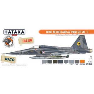 Hataka HTK-CS82 Royal Netherlands AF paint set vol. 2 (8x17ml) – immagine 2