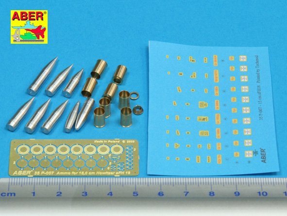 Aber 35P-07 German ammunition for sFH 18 and Hummel – Bild 2