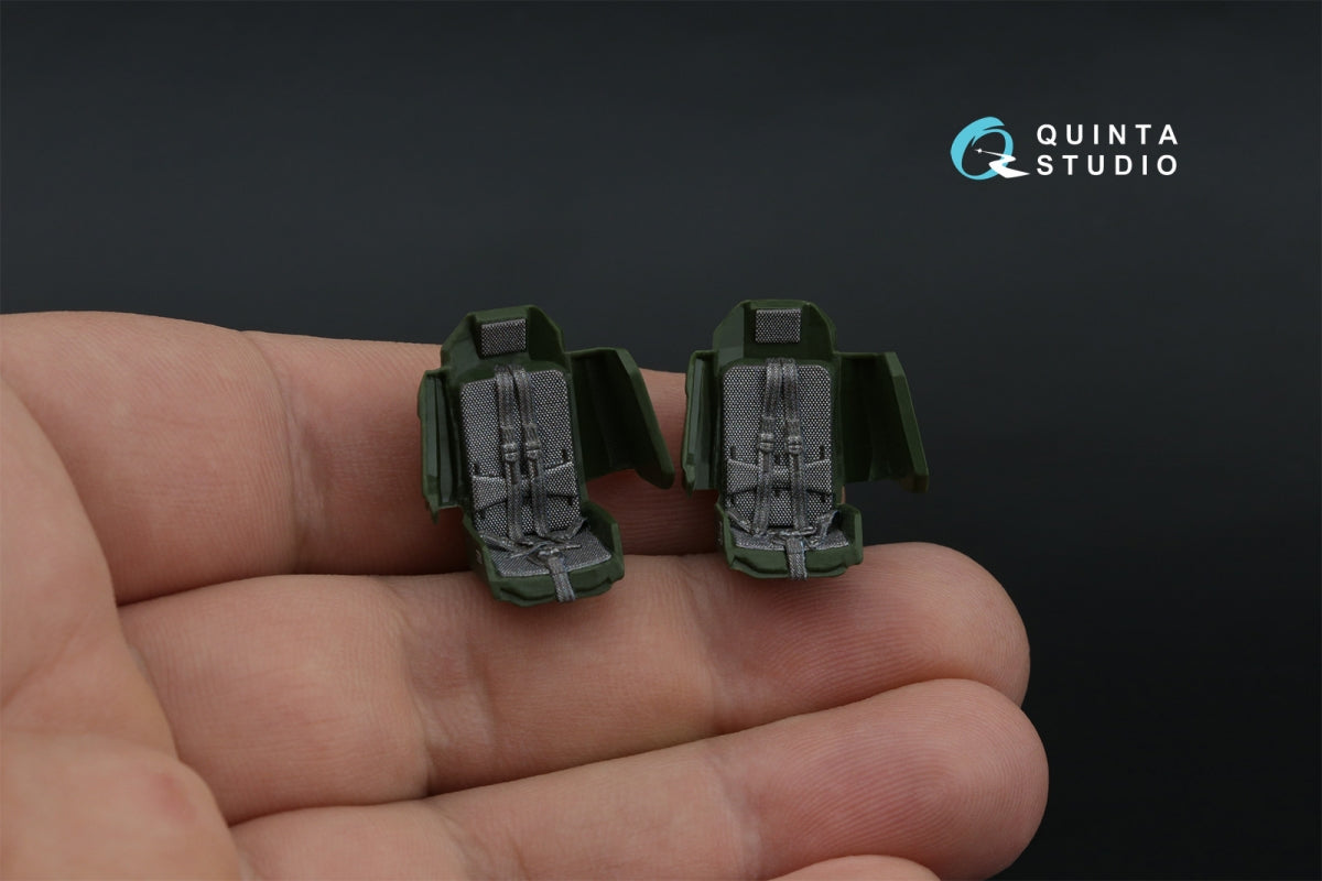 Quinta Studio QD48572 AH-64A 3D-Printed &amp;amp; coloured Interior on decal paper (Academy/Modelist) 1/48 – immagine 10