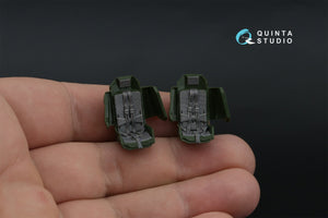 Quinta Studio QD48572 AH-64A 3D-Printed &amp;amp; coloured Interior on decal paper (Academy/Modelist) 1/48 – immagine 10