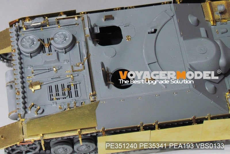 Voyager Model PE351240 WWII German Jagdpanzer IV L/48 basic (For DRAGON 6369)1/35 – Bild 3