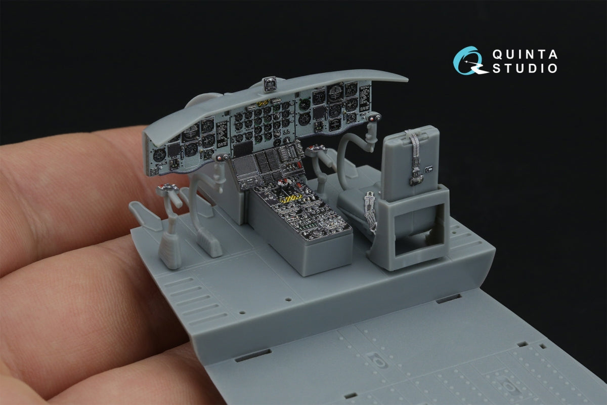Quinta Studio QD48464 CH-47A 3D-Printed colored Interior on decal paper (HobbyBoss) 1/48 – image 11