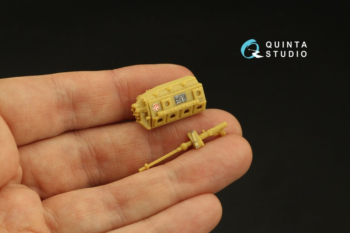 Quinta Studio QD35072 Fi 156C 3D-Printed &amp;amp; coloured Interior on decal paper (Hobby Boss (ex-Tristar)) 1/35 – zdjęcie 9
