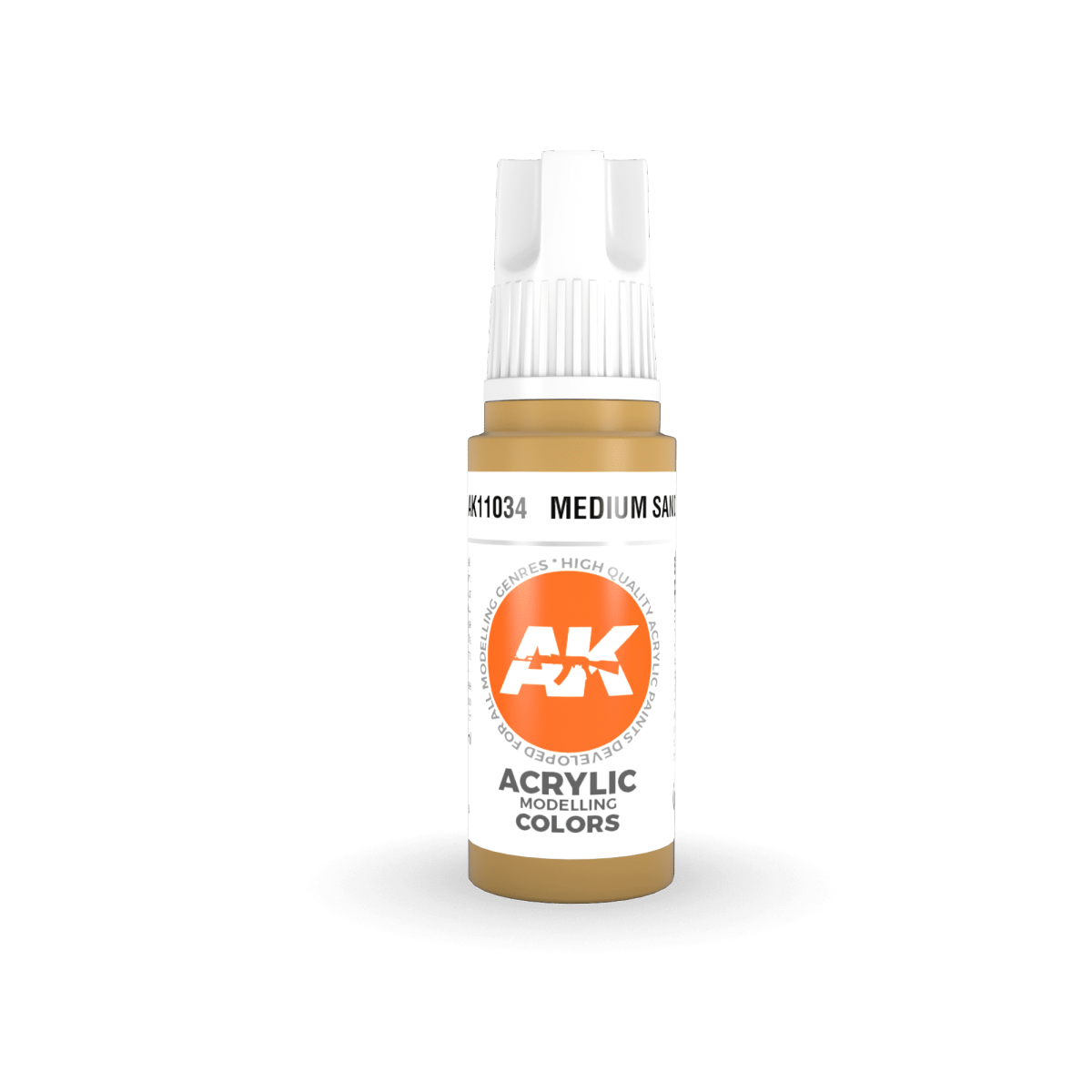AK Interactive AK11034 Medium Sand 17ml – imagen 2