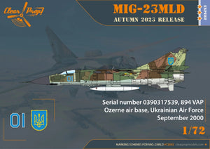 Clear Prop! CP72042 MiG-23MLD The last Ukrainian Flogger-К EXPERT KIT 1/72 – imagen 4