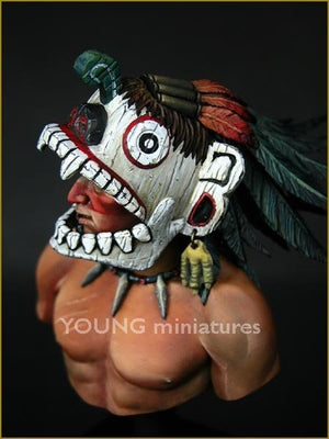 Young Miniatures YH1819 Aztec Warrior 1/10 – Bild 6