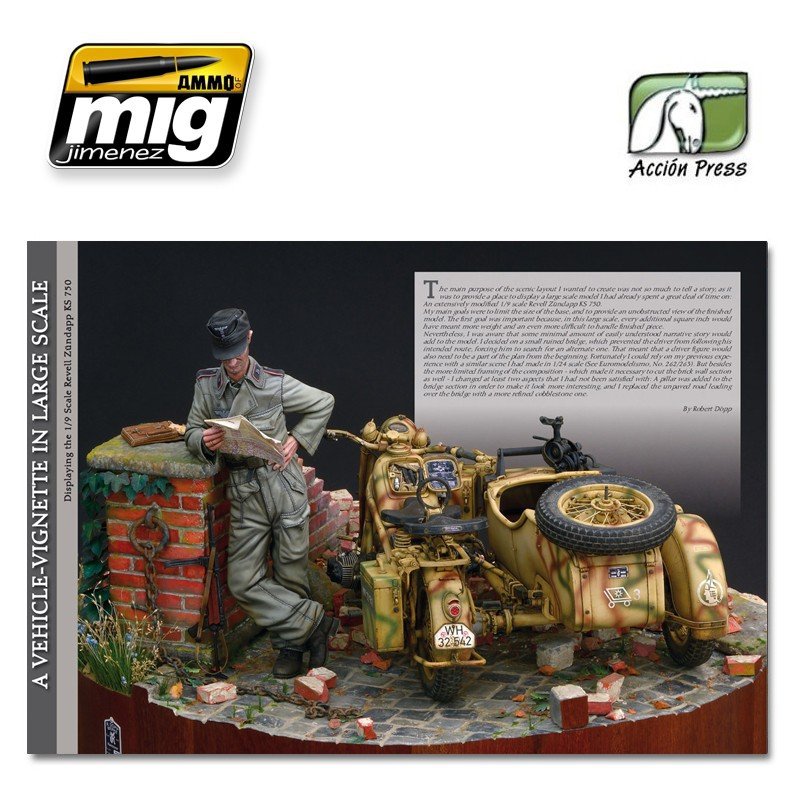 AMMO of Mig EURO0012 Jimenez LANDSCAPES OF WAR: THE GREATEST GUIDE - DIORAMAS Vol.III - Rural Enviroments (English) – zdjęcie 2