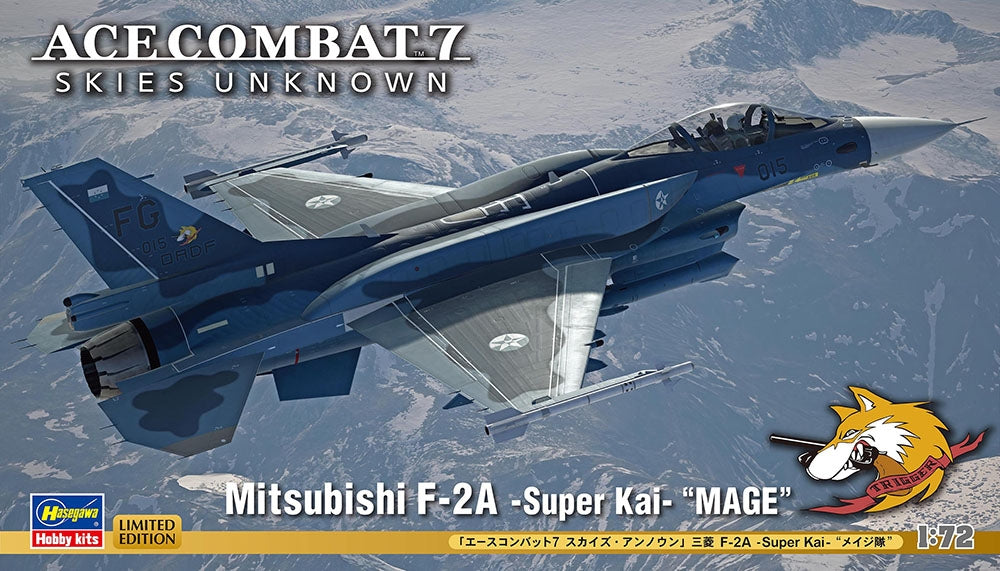Hasegawa SP631 Mitsubishi F-2A Super Kai "Mage" Ace Combat 7 1/72