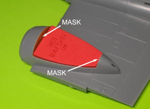 Omask 74859 Bristol Beaufighter wheel bay plugs (for Tamiya 61053, 61064, 61067 ) 1/48 – imagen 2
