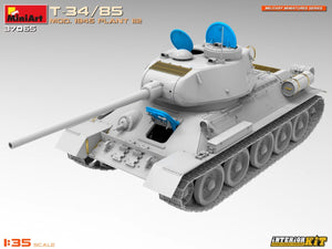MiniArt 37065 T-34/85 MOD. 1945. PLANT 112. INTERIOR KIT 1/35 – zdjęcie 4
