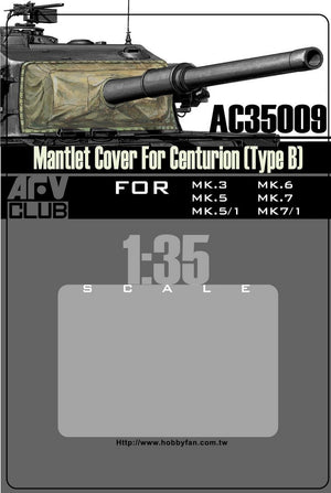 AFV Club AC35009 Mantlet Cover for Centurion Type B 1/35