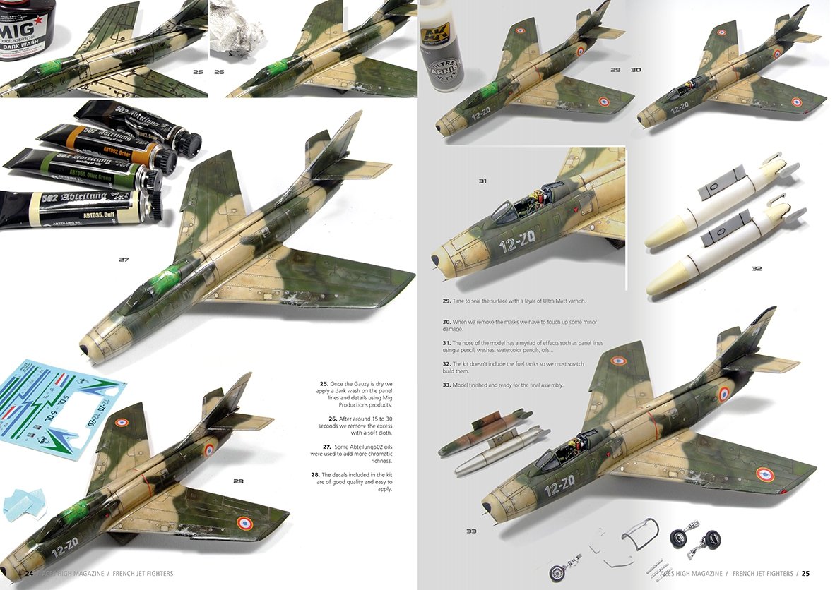 AK Interactive AK2931 ACES HIGH MAGAZINE ISSUE 15 FRENCH JET FIGHTERS – image 7