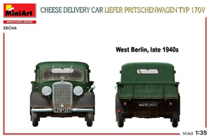 MiniArt 38046 CHEESE DELIVERY CAR LIEFER PRITSCHENWAGEN TYP 170V 1/35 – Bild 3