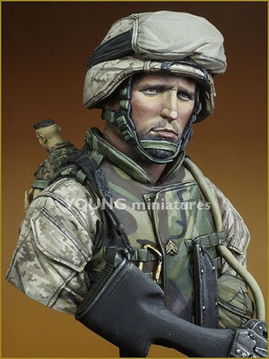 Young Miniatures YM1816 USMC Fallujah Iraq 2004 1/10 – imagen 8