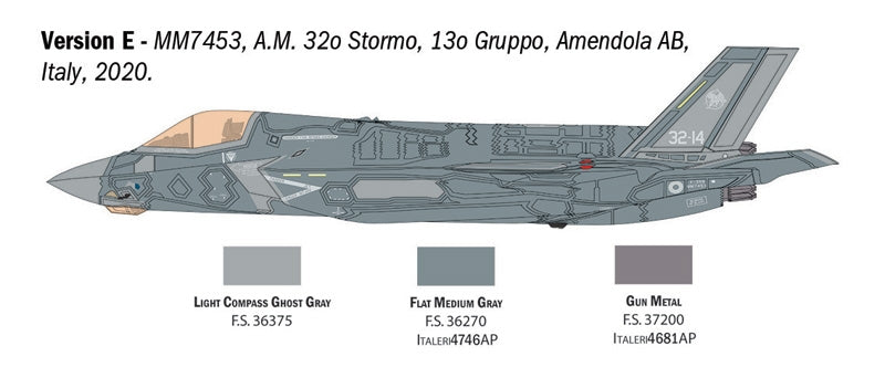 Italeri 92810 F-35 B Lightning II 1/48 – immagine 8