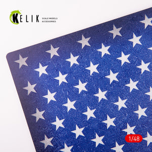 KELIK KS48032 USA Flag - Acrylic 3 mm (410 x 270 mm) (410 g) 1/48 – image 3