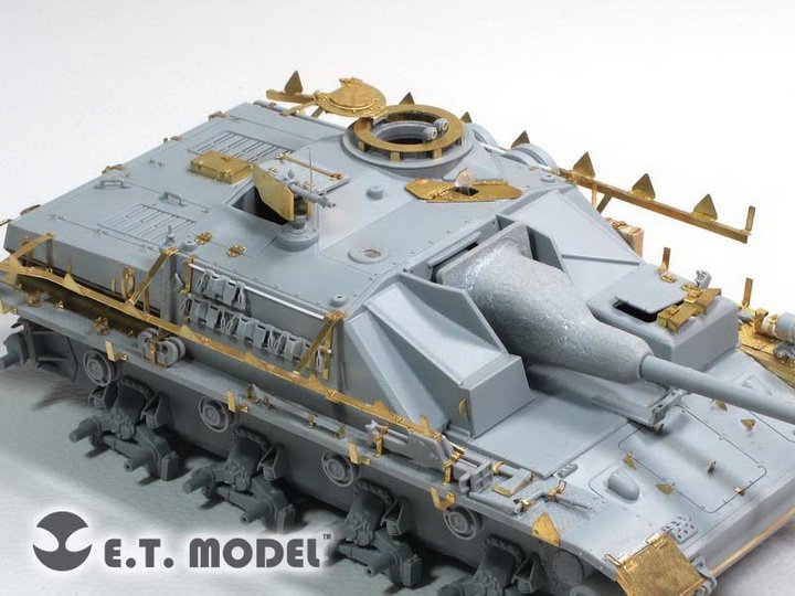 E.T. Model EA35-079 WWII German Schurzen for Stug.IV For DRAGON Smart Kit 1/35 – Bild 5