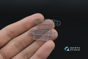 Quinta Studio QT35010 Dodge WC-54 front grille (Zvezda) 1/35 – imagen 3