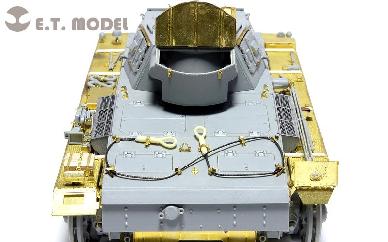 E.T. Model E35-030 WWII German Pz.Kpfw.III Ausf.J Basic (For DRAGON 6463/6394) 1/35 – Bild 4