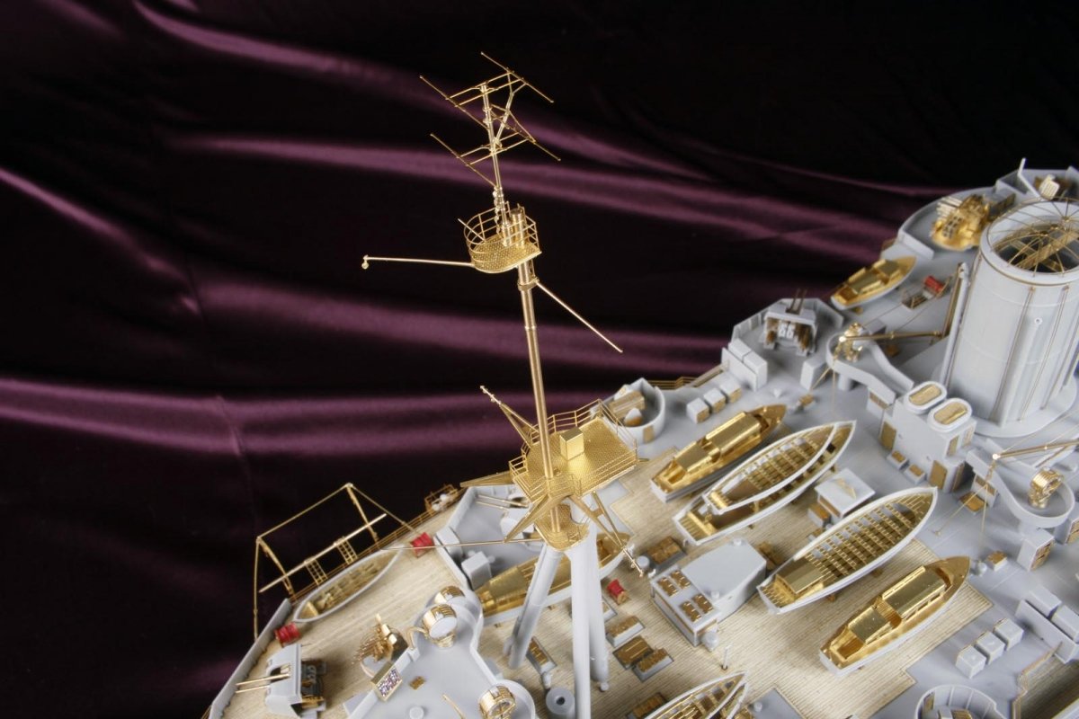 MK1 Design MS-20016 HMS HOOD MAST&amp;amp;RADAR SET 1/200 – Bild 2
