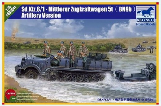Bronco CB35044 Sd.kfz 6 5(t) Type BN9 Artillery Version