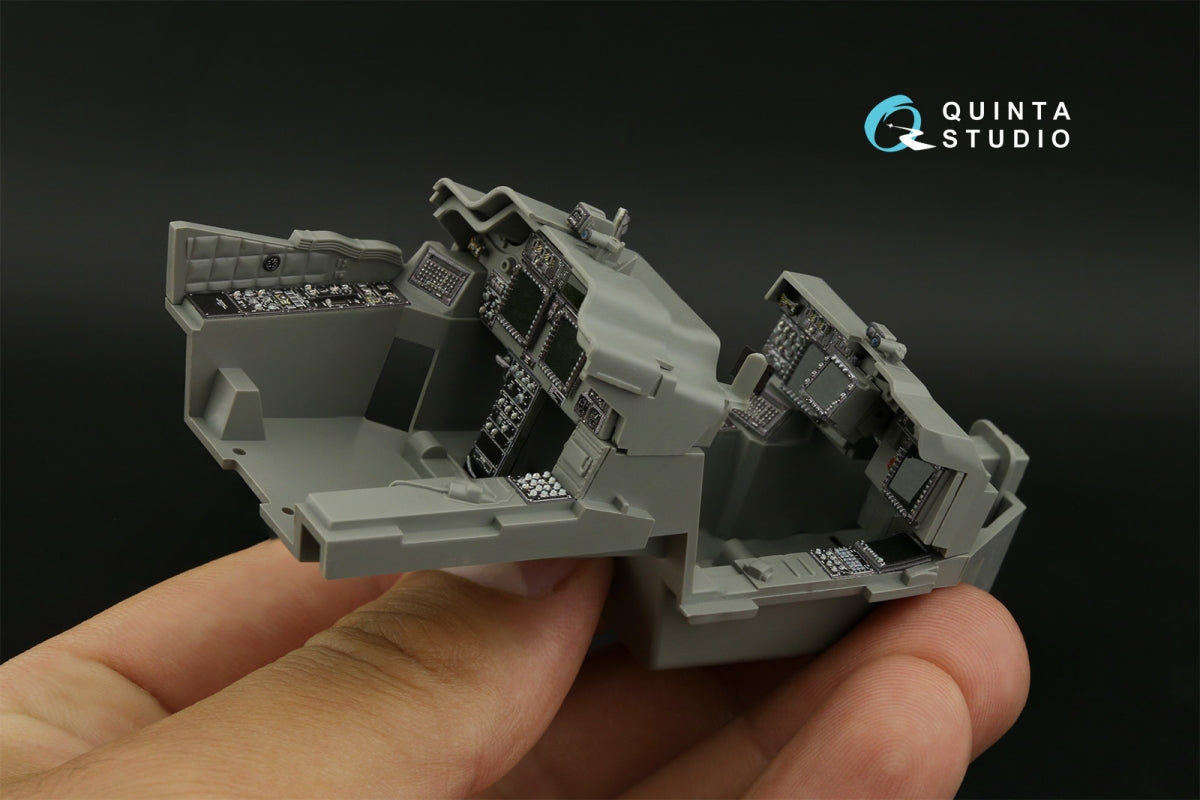 Quinta Studio QD35104 AH-64DI Saraf 3D-Printed &amp;amp; coloured Interior on decal paper (Takom) 1/35 – Bild 9