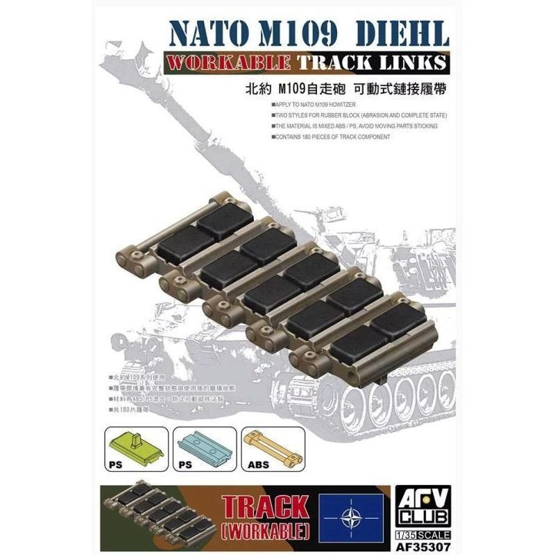 AFV Club 35307 Maillons de chenille fonctionnels OTAN M-109 Diehl 1/35