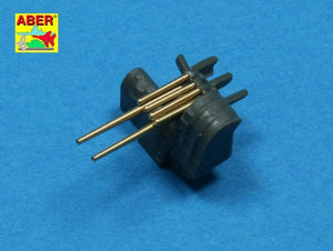 Aber 350L-37 Set of 8 pcs 127 mm barrels with recoil for Japan ships 1/350 – imagen 4