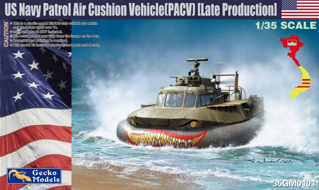 Gecko Models 35GM0101 PACV SK-5 (Patrol Air Cushion Vehicle) 1/35