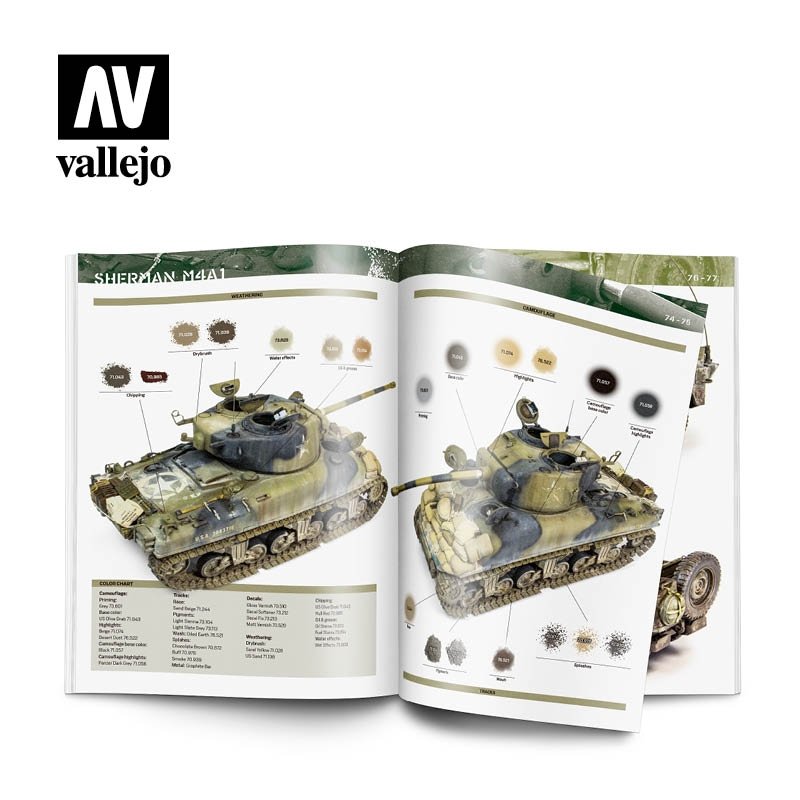 Vallejo 75019 Armée américaine de la Seconde Guerre mondiale en Europe et dans le Pacifique - ANGLAIS/ESPAGNOL – image 4