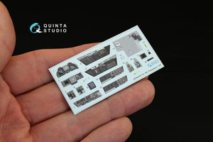 Quinta Studio QD48049 F/A-18E 3D-Printed &amp;amp; coloured Interior on decal paper (for Hasegawa kit) 1/48 – imagen 7