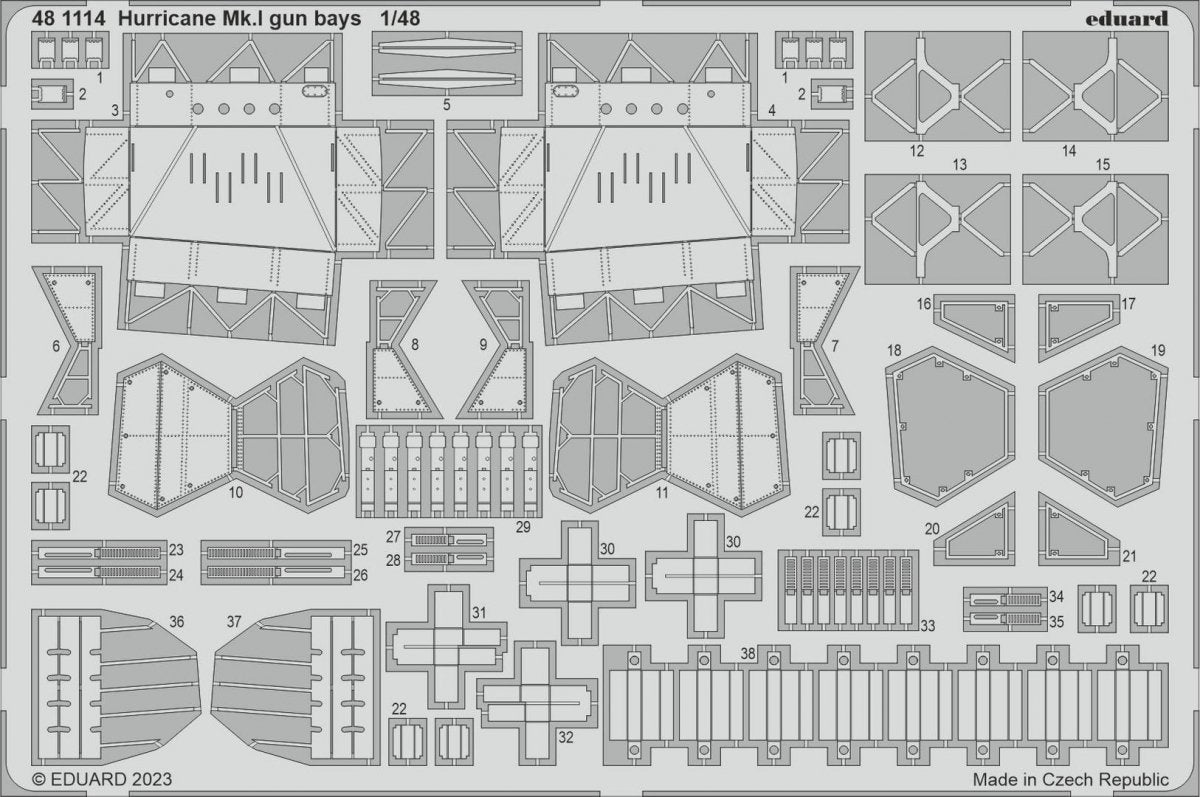 Eduard BIG49380 Hurricane Mk. I Hobby Boss 1/48 – immagine 3