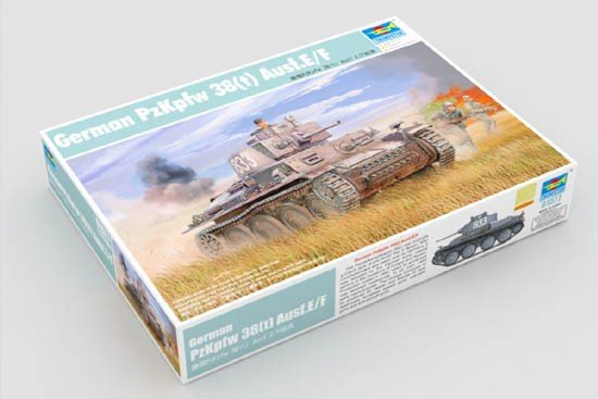 Trumpeter 01577 German PzKpfw 38(t) Ausf.E/F 1/35 – zdjęcie 2