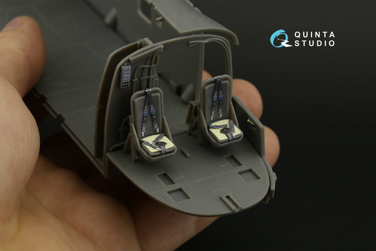Quinta Studio QD48429 Westland Sea King HAS.1 3D-Printed &amp;amp; coloured Interior on decal paper (Airfix) 1/48 – Bild 13