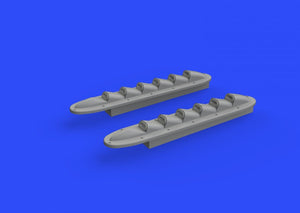 Eduard 648315 Typhoon Mk. I exhaust stacks w/ fairing EDUARD, HASEGAWA 1/48