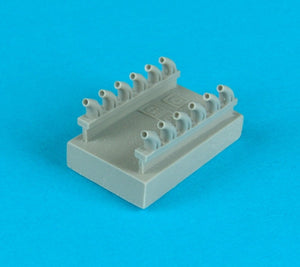 Échappement Quickboost QB48078 P39 Q/N Airacobra Eduard 1/48