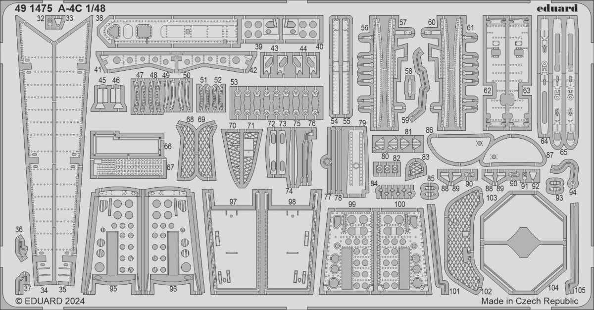 Eduard 491475 A-4C HOBBY 2000, HASEGAWA 1/48 – Bild 2