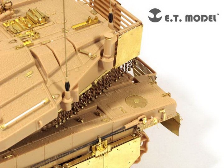 E.T. Model E35-097 Israel Merkava Mk.IV Tank LIC Basic (For ACADEMY 13227) 1/35 – zdjęcie 4