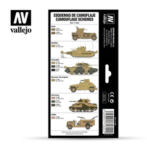 Vallejo 71622 WWII British Colors Africa 1939-1943 8x17ml – immagine 3