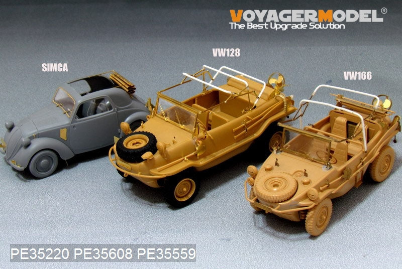 Voyager Model PE35608 WWII German Schwimmwagan Type 128 FOR AFV 35128 1/35 – imagen 9
