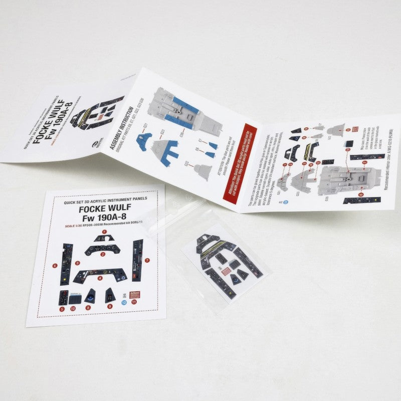 Red Fox Studio QS-35036 Fw 190A-8 with WGr.21 for Border kit 1/35