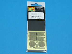 Aber 35G06 Grilles for german tank King Tiger, Jagdtiger 1/35 – zdjęcie 4
