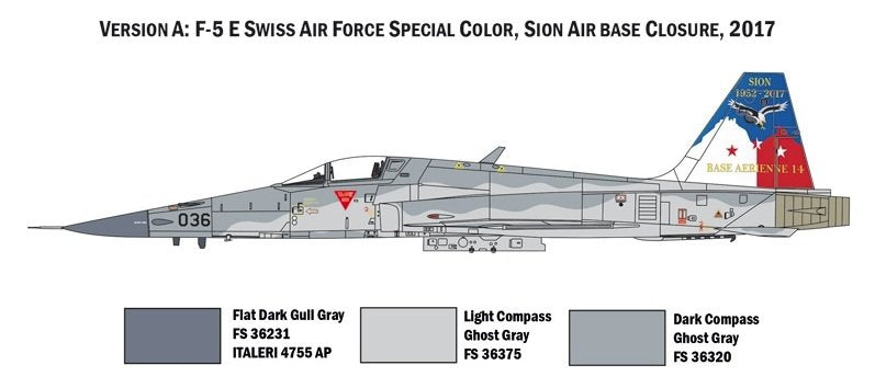 Italeri 1420 F-5E Swiss Air Force 1/72 – Bild 2
